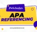 APA Referencing Style ProScholars UK